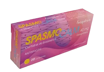 Spasmocalm 40 mg, 20 comprimate, Magistra