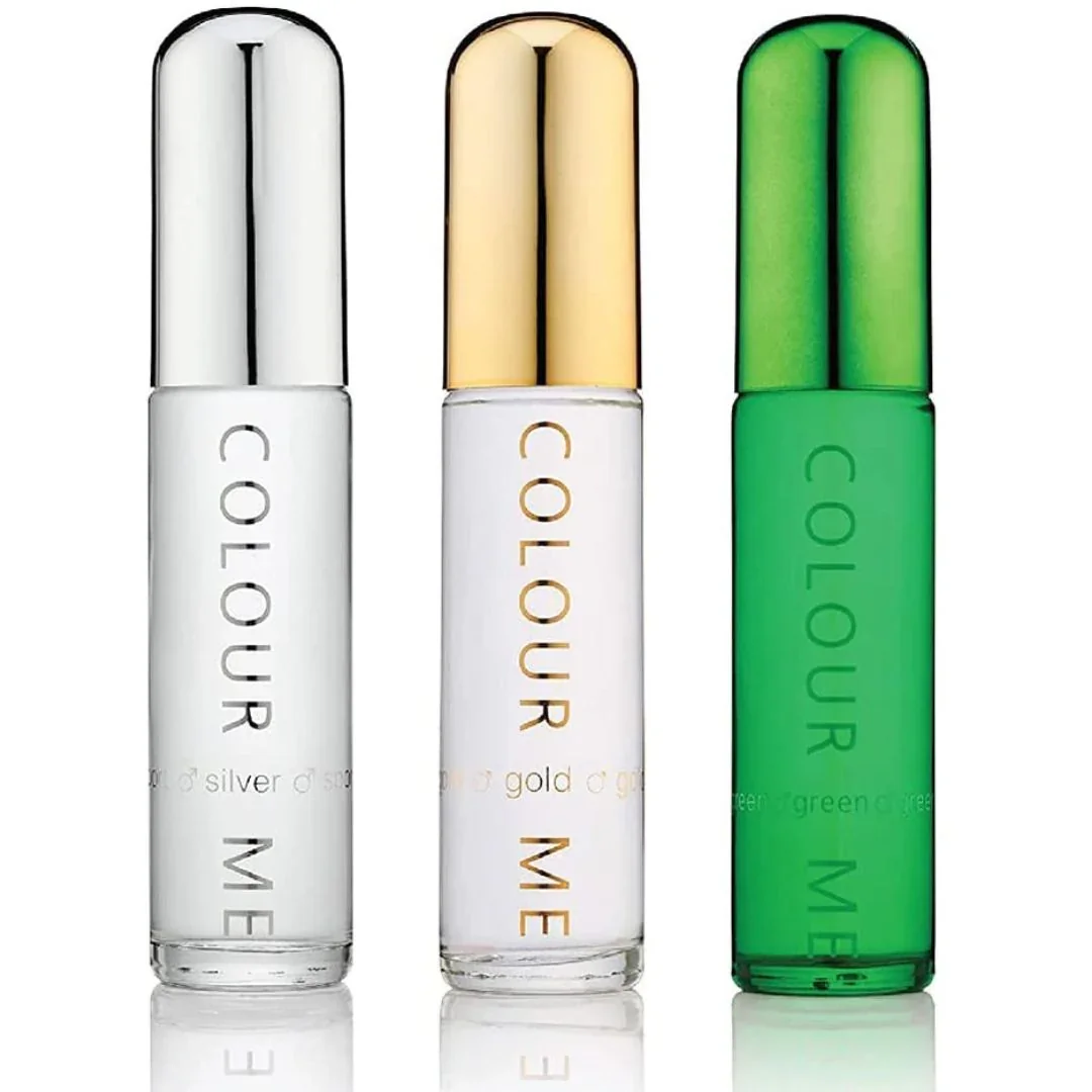 Set parfumuri de barbati Homme Gold Green, 3 x 50ml, Milton-Lloyd Fragrances