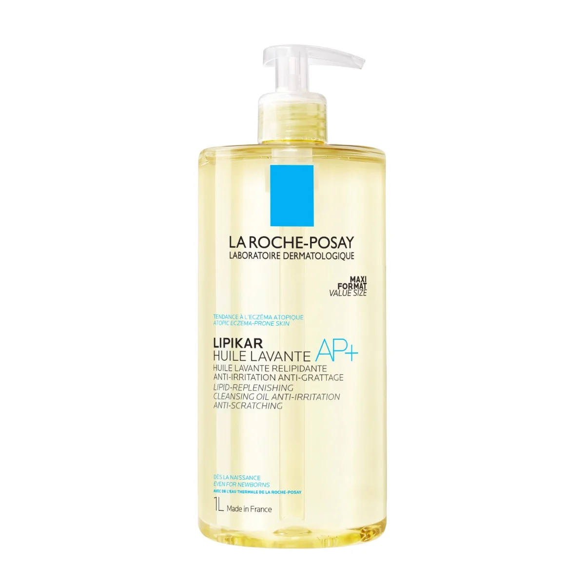 Ulei de spalare pentru pielea uscata cu tendinta atopica AP+ Lipikar, 1000ml, La Roche-Posay