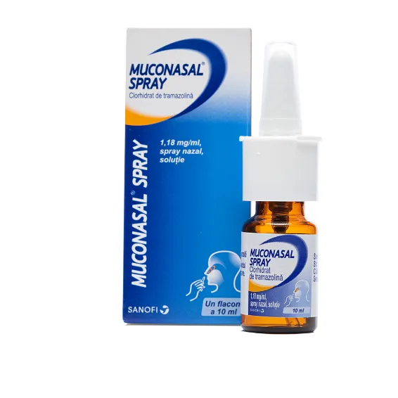 Muconasal spray 1.18mg/ml, 10ml, Sanofi 