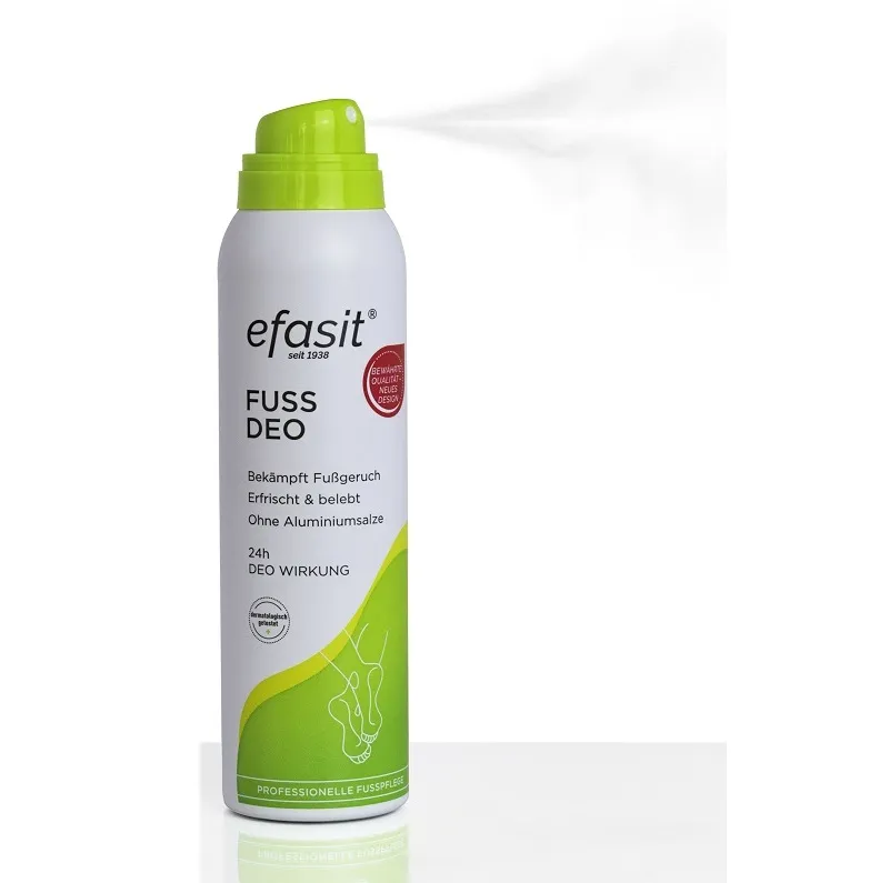 Spray deodorant pentru picioare 24h, 150ml, Efasit