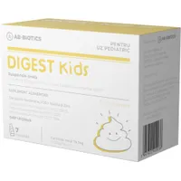Digest Kids suspensie orala, 7 flacoane, Ab-Biotics
