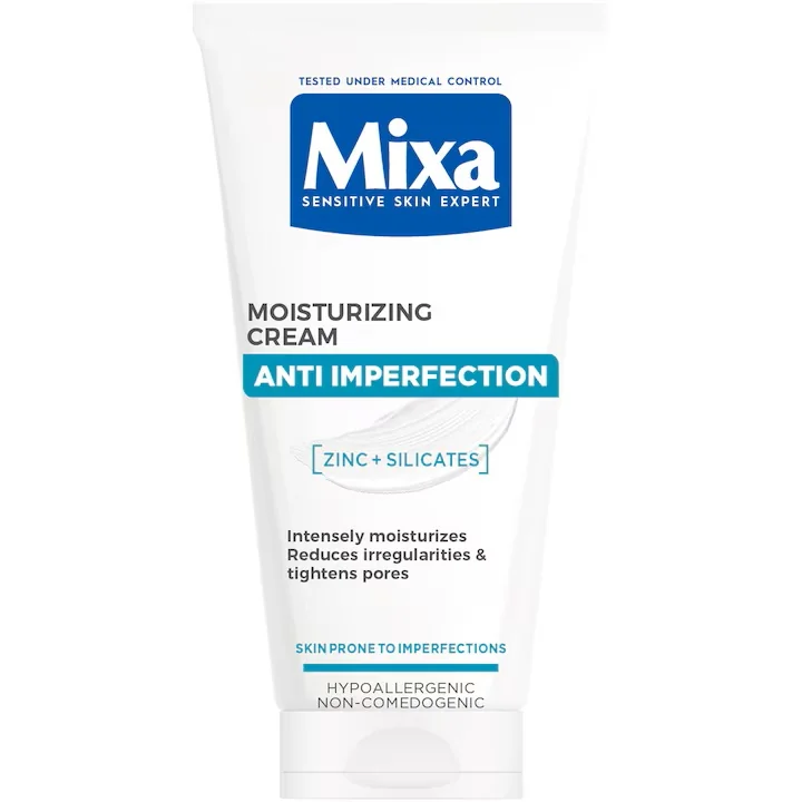 Crema hidratanta 2in1 anti-imperfectiuni, 50ml, Mixa 