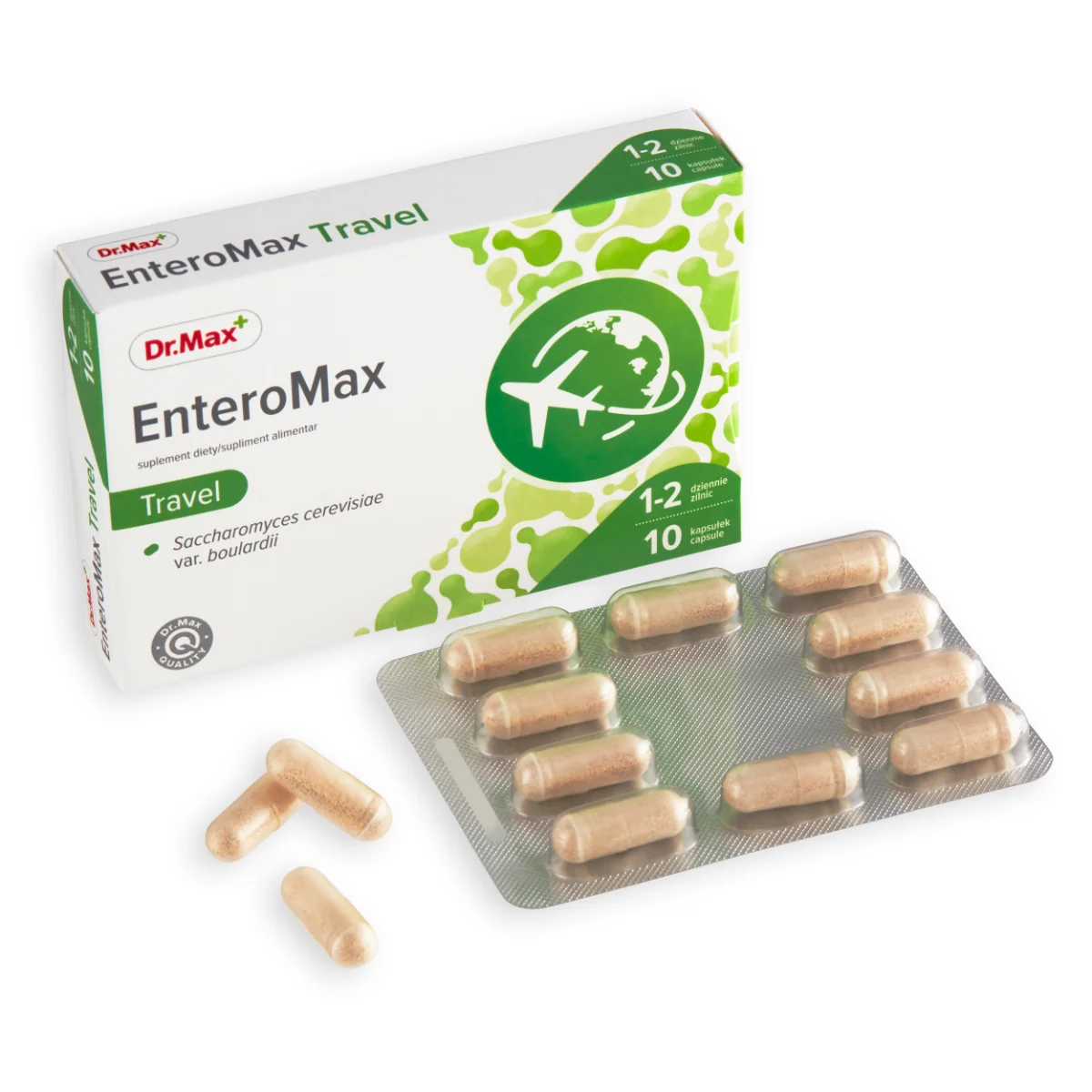 Dr. Max Enteromax Travel, 10 capsule