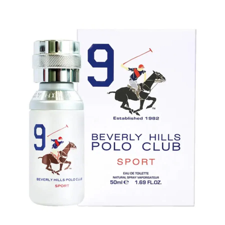 Apa de toaleta pentru barbati Polo Club Sport No.9, 100ml, Beverly Hills