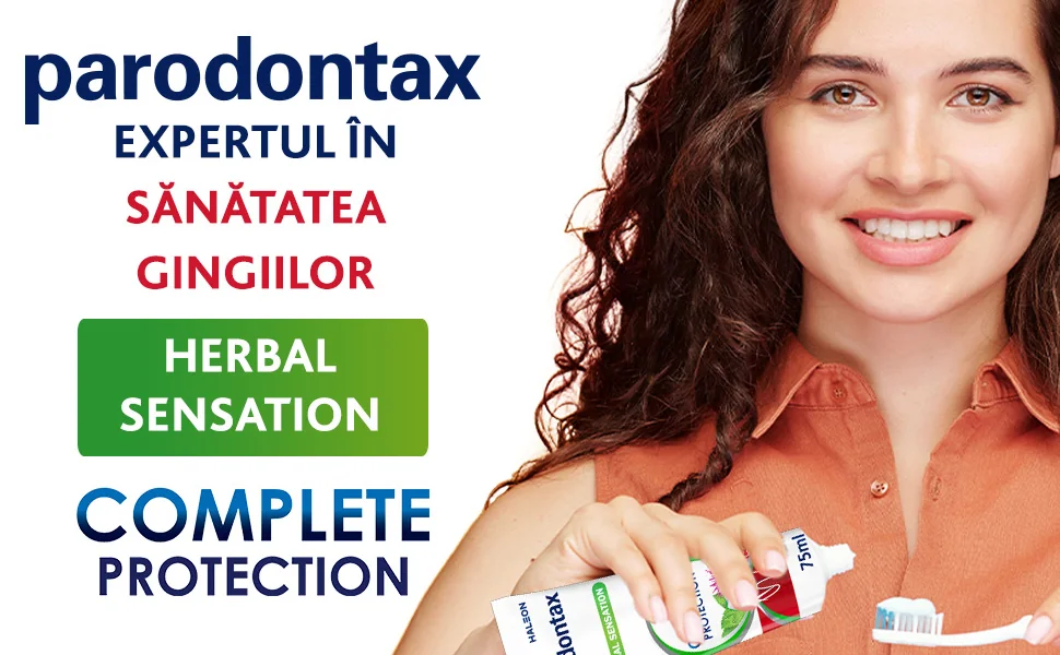 Sanatatea gingiilor cu Parodontax Sanatatea gingiilor cu Parodontax