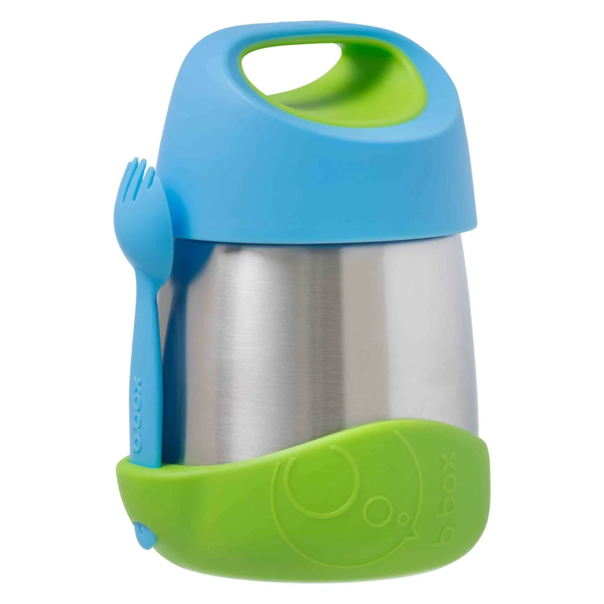 Termos pentru mancare pentru +6 luni Albastru/Verde, 335ml, Bbox