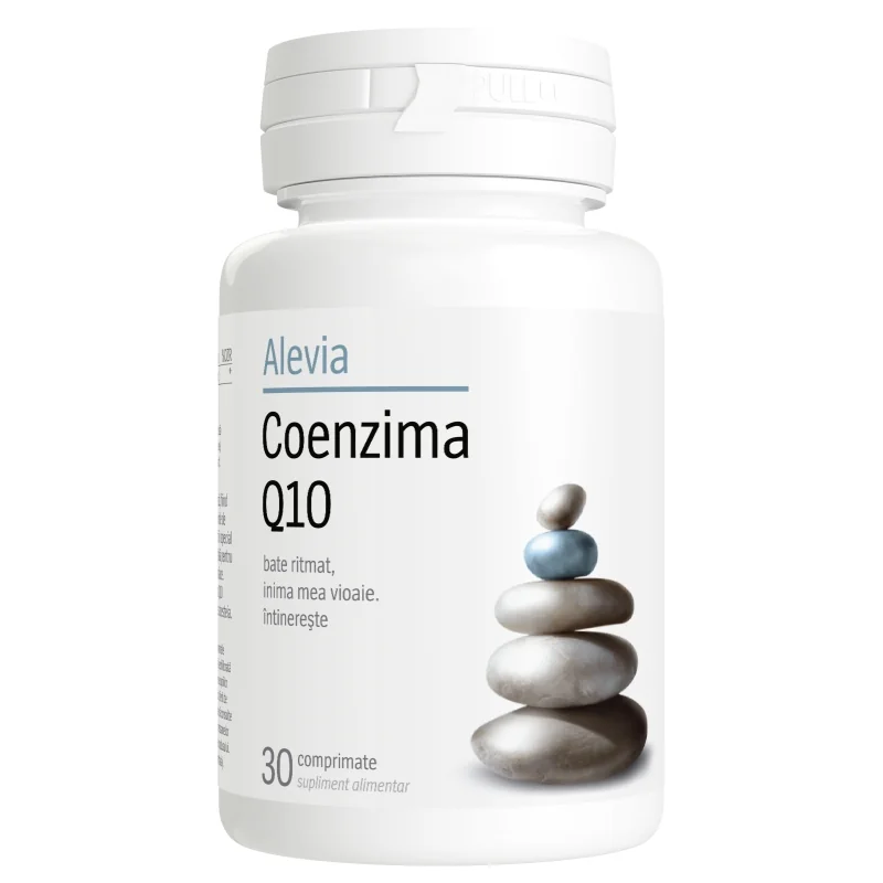 Coenzima Q10 10mg, 30 comprimate, Alevia