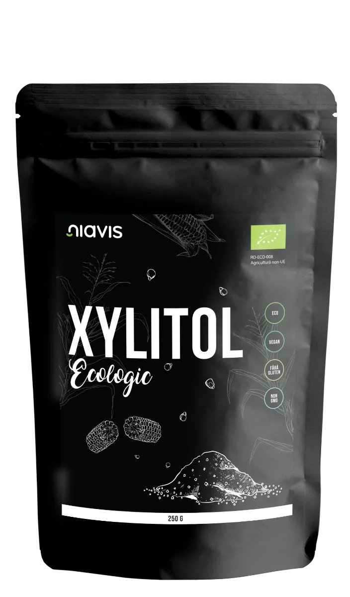 Xylitol Pulbere ecologica, 250g, Niavis