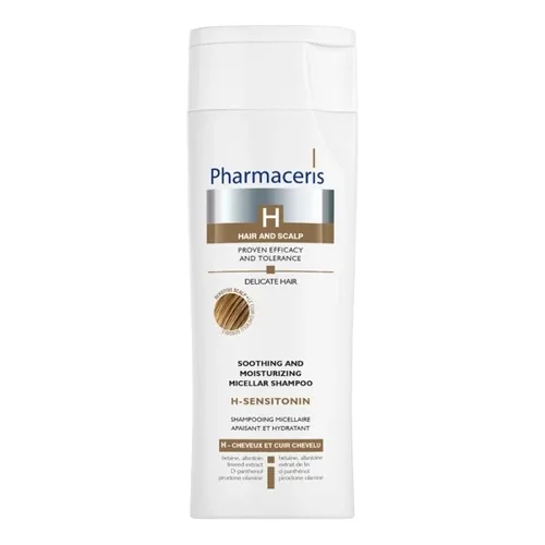 Sampon calmant pentru scalp sensibil & par fin si delicat Sensitonin H, 250ml, Pharmaceris