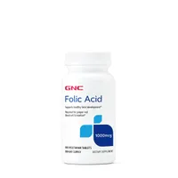 Acid folic 1000mcg, 100 tablete, GNC