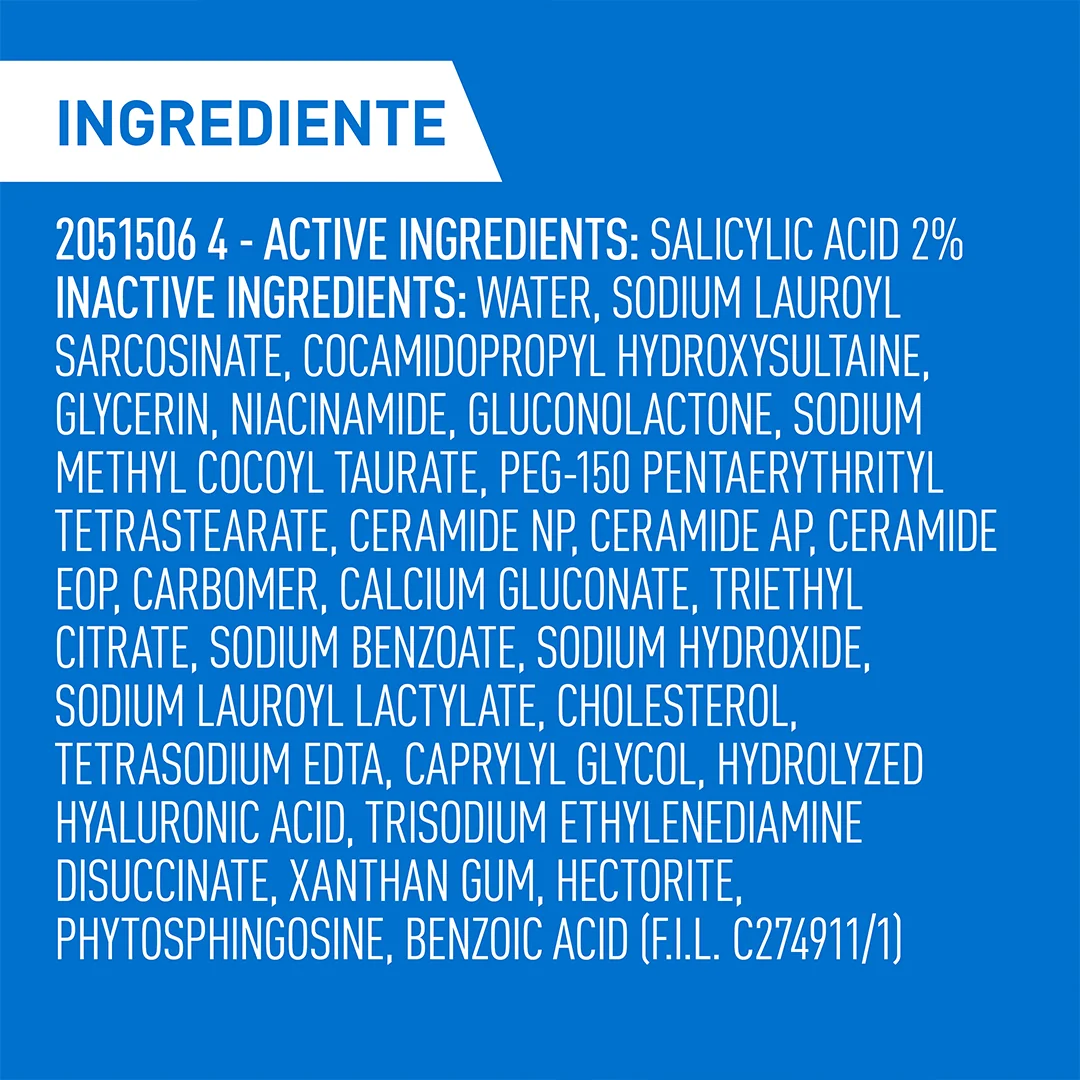 Gel de curatare spumant anti-imperfectiuni pentru ten cu tendinta acneica, 473ml, CeraVe