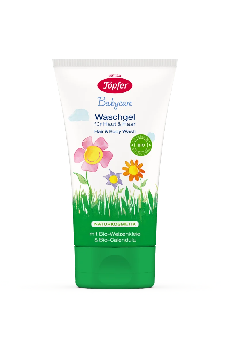 Lotiune de spalare pentru par si corp, 150ml, Topfer
