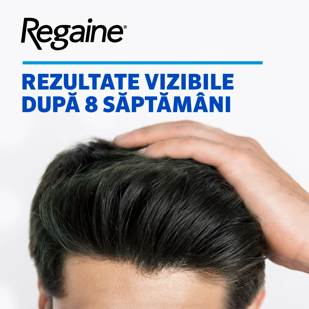Regaine spuma cutanata impotriva caderii parului 50 mg/g, 60 gr, Johnson&Johnson