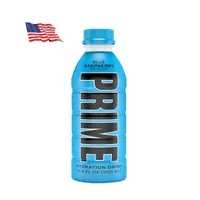 Bautura pentru rehidratare cu aroma de zmeura albastra Hydration Drink USA, 500ml, Prime
