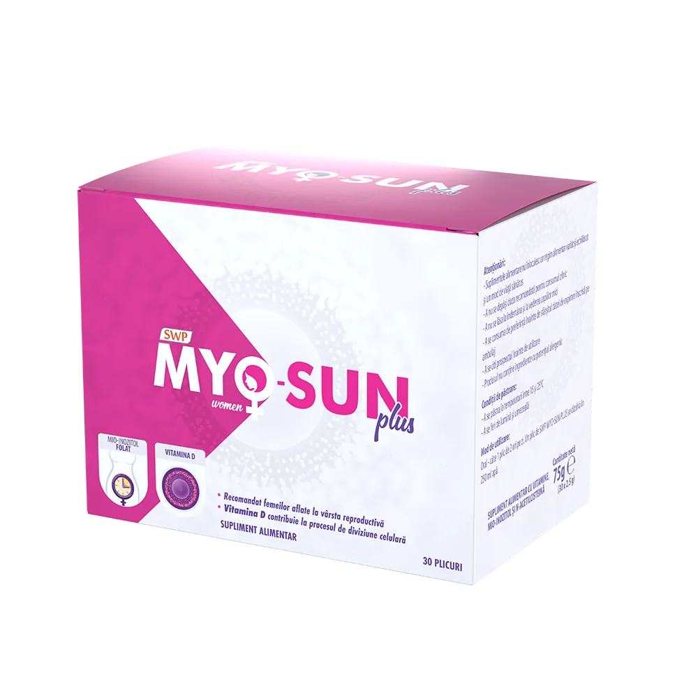 Myo-Sun Plus, 30 plicuri, Sun Wave Pharma