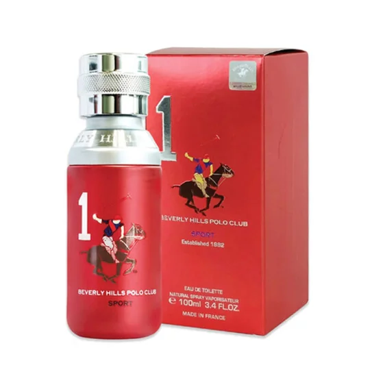 Apa de toaleta Polo Club Sport Men No.1, 100ml, Beverly Hills