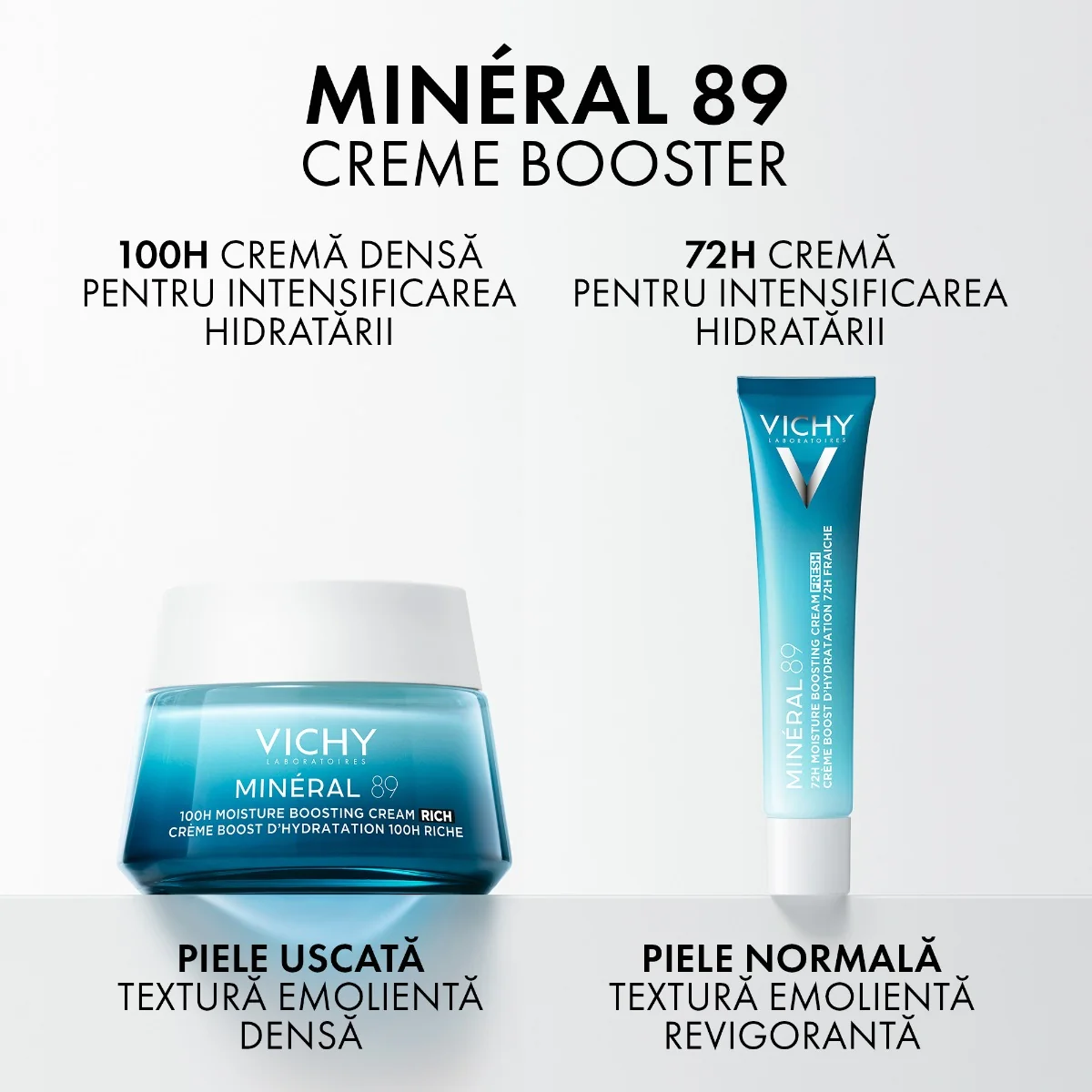 Crema intens hidratanta Mineral 89 72h, 40ml, Vichy