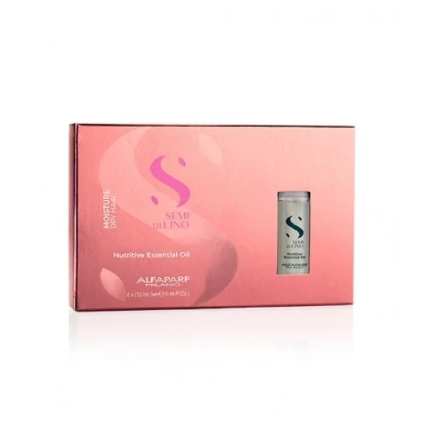 Ulei esential de par pentru hidratare Moisture Nutritive, 6 fiole x 13ml, Alfaparf Milano Professional