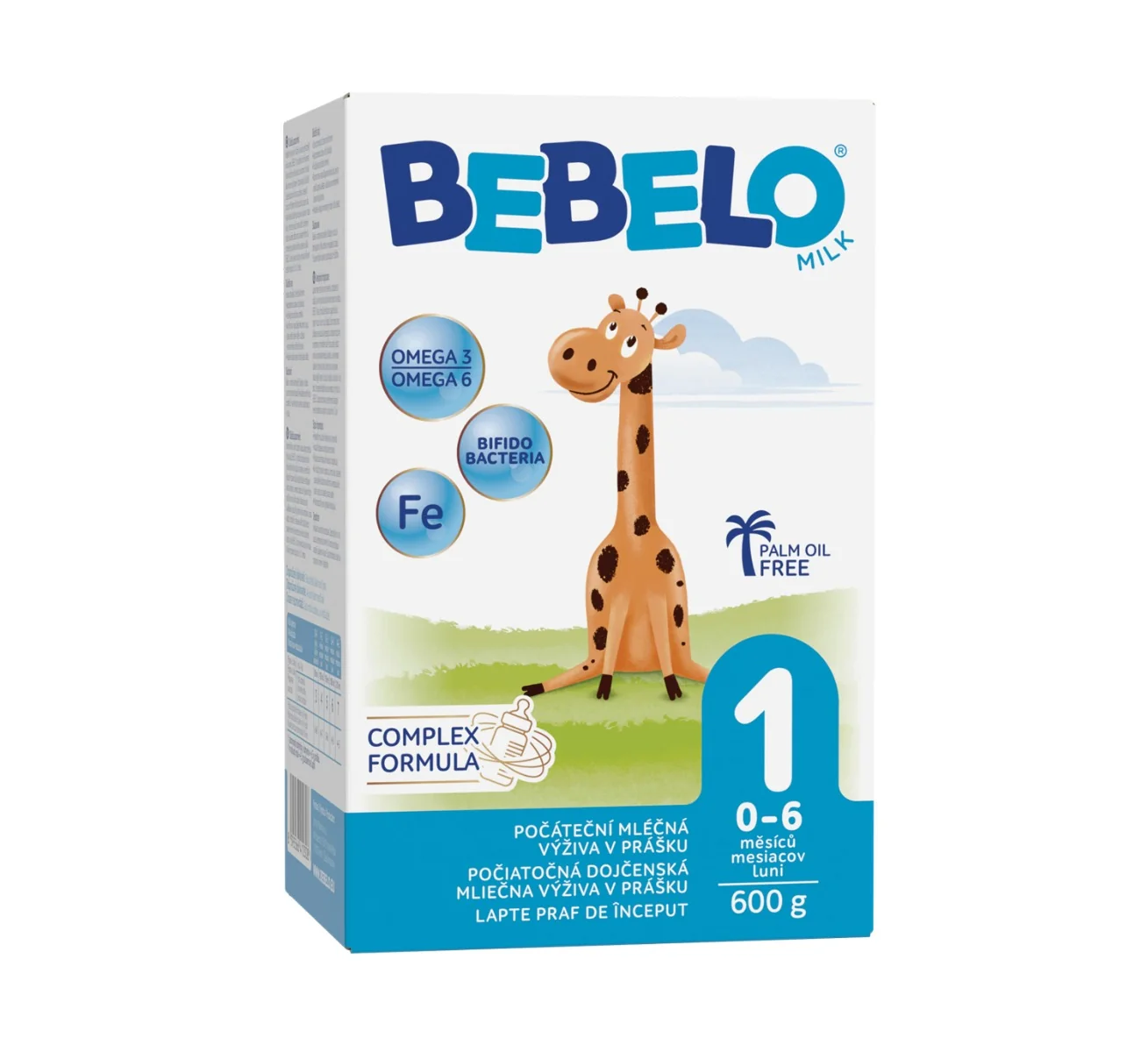 Bebelo Milk 1, 600g