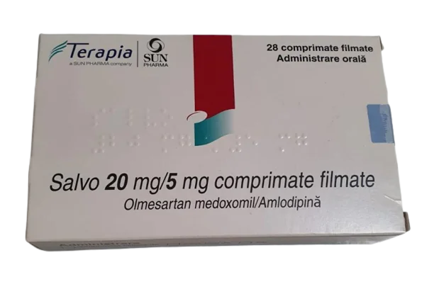 Salvo 20mg/5mg, 28 comprimate filmate, Terapia