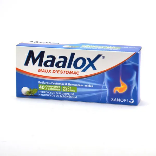 Maalox, 40 comprimate, Sanofi