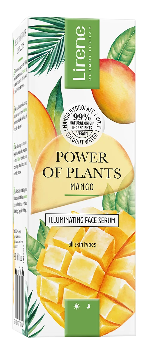 Ser facial iluminator Power of Plants, 30ml, Lirene 