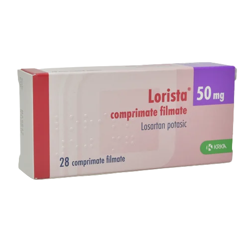 Lorista 50mg, 28 comprimate filmate, KRKA