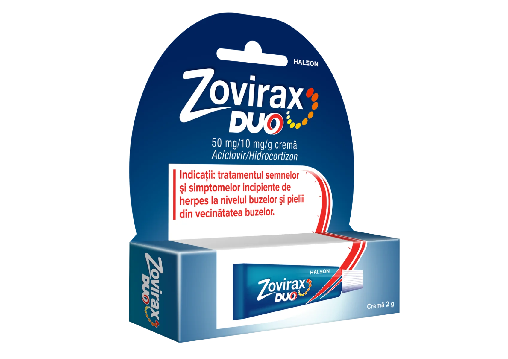 Zovirax Duo crema 50 mg/10mg/g, 2g, GSK | Dr. Max Farmacia