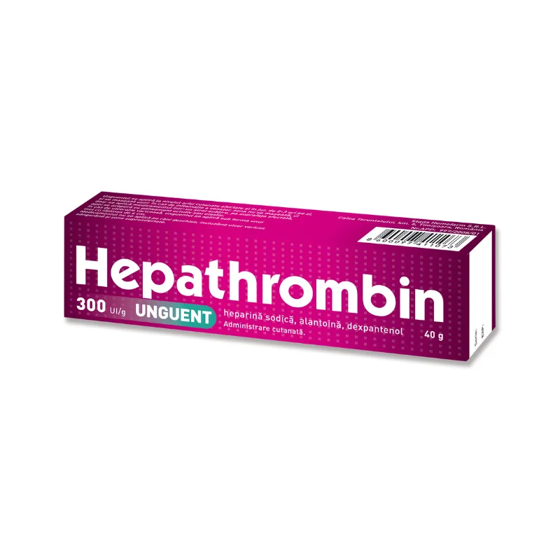 Hepathrombin unguent 300 UI/g, 40 g, Hemofarm
