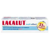 Pasta de dinti Multi-effect, 75ml + 33% Gratuit, Lacalut