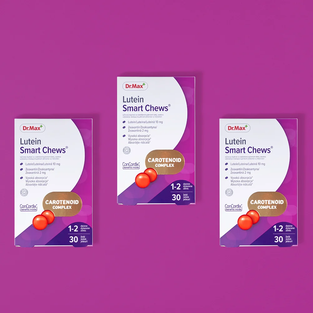 Dr. Max Lutein Smart Chews, 30 jeleuri