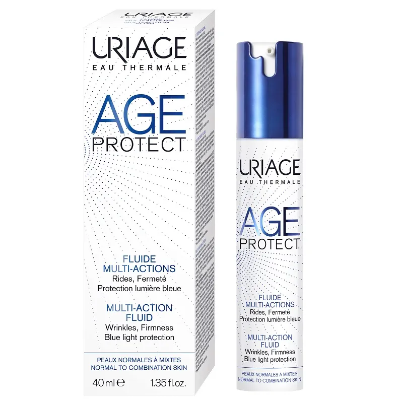 Fluid anti-aging Multi-Action Age Protect, 40ml, Uriage 
