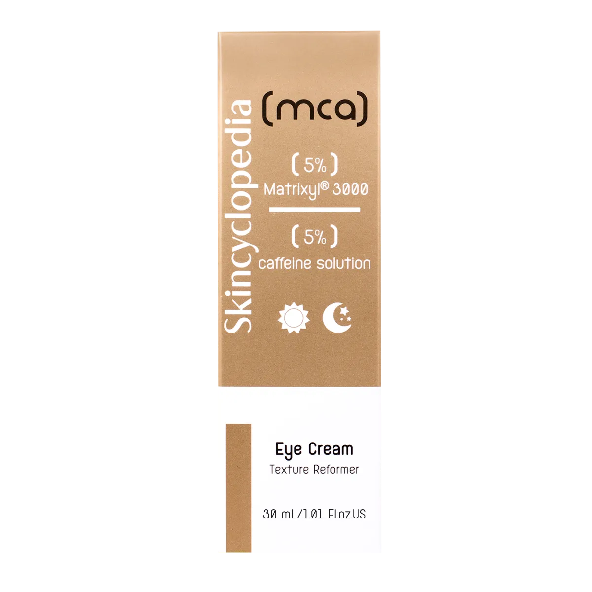 Crema de ochi cu 5% Matrixyl 3000 + 5% solutie de cofeina, 30ml, Skincyclopedia
