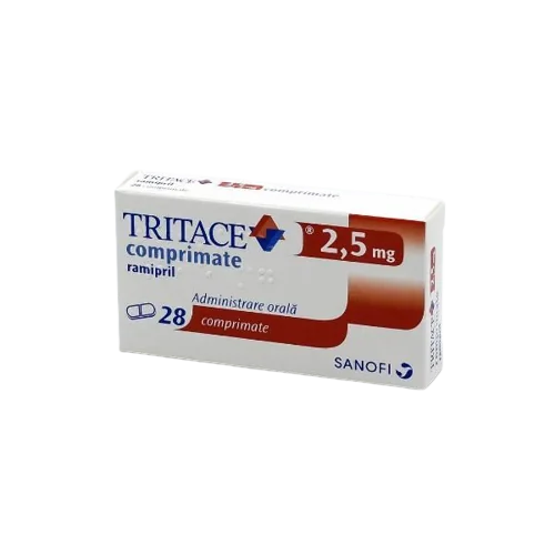 Tritace 2,5mg, 28 comprimate, Sanofi
