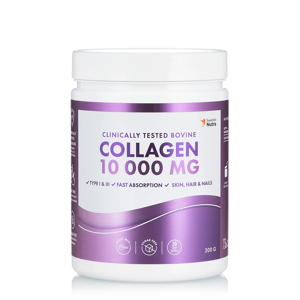Colagen hidrolizat sub forma de pulbere, 300g, Swedish Nutra