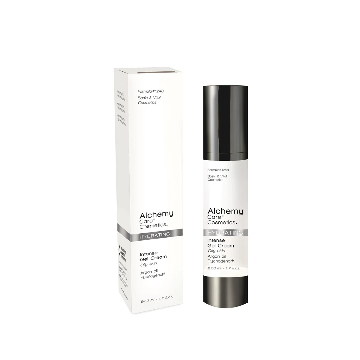 Gel-crema cu efect anti-inflamator pentru ten gras Intense, 50ml, Alchemy