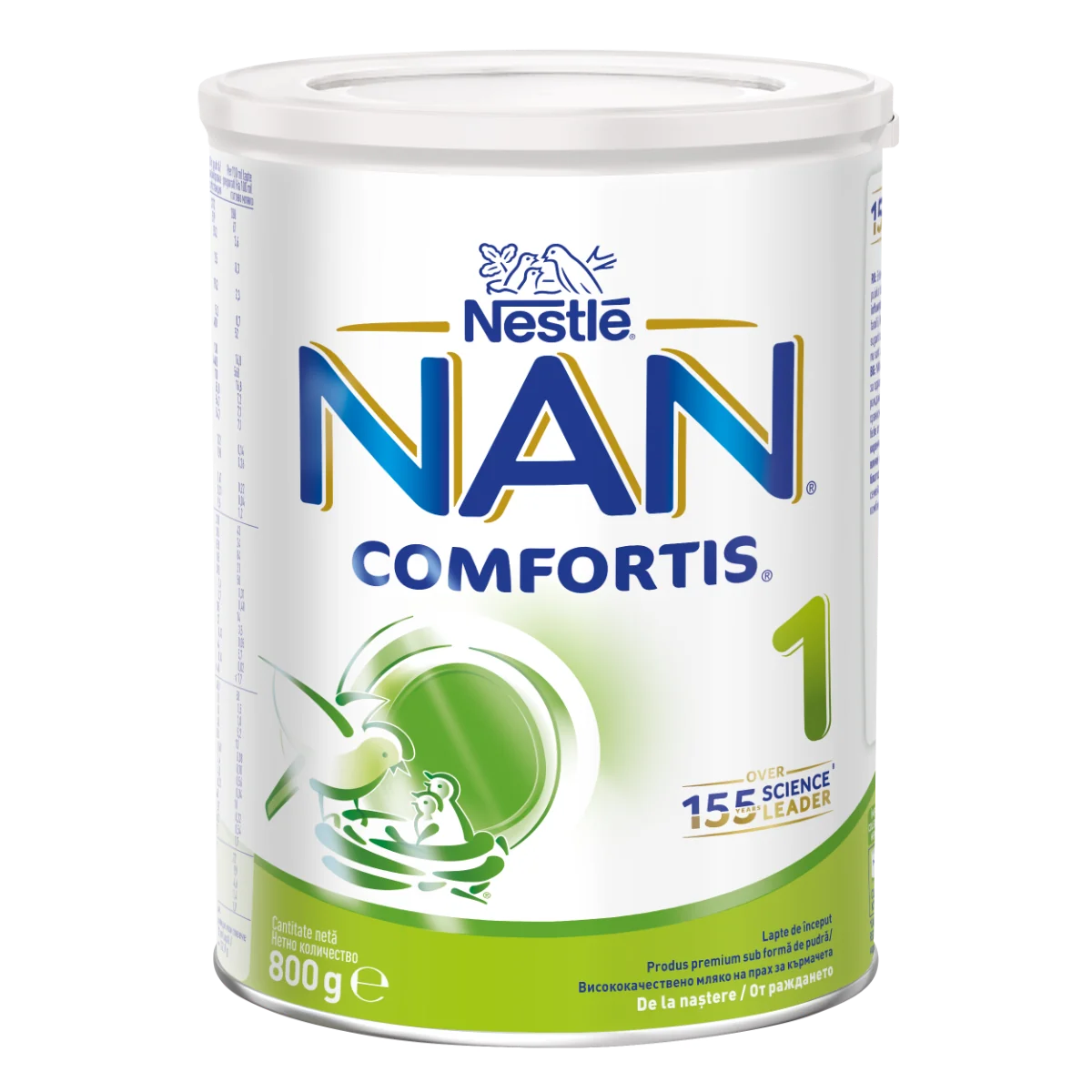 Lapte praf Nan 1 Comfortis +0 luni, 800g, Nestle