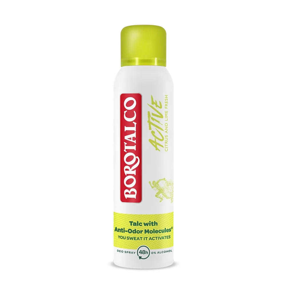 Deodorant spray Active Citrus & Lime, 150ml, Borotalco