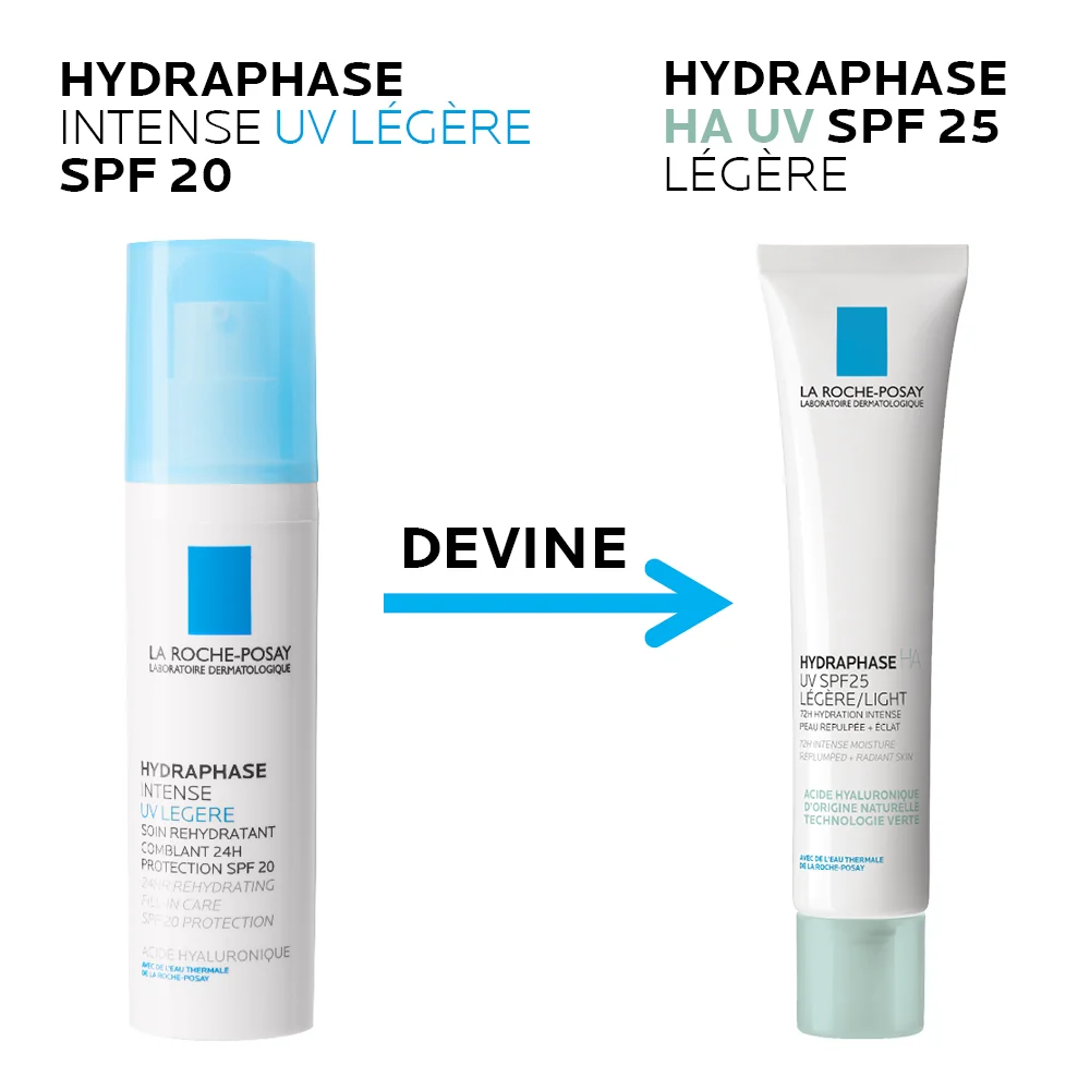 Crema hidratanta Hydraphase HA UV cu SPF 25 ten normal sau mixt, 40ml, La Roche-Posay