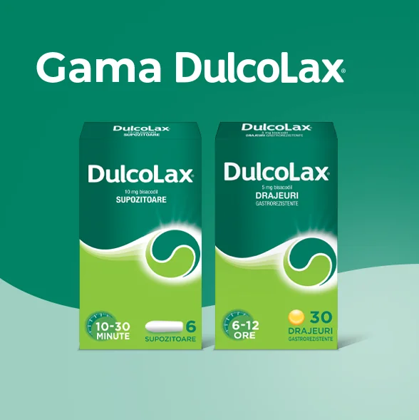 doua produse din gama dulcolax 