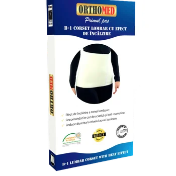 Corset lombar cu efect de incalzire XXXL, 1 bucata, Orthomed