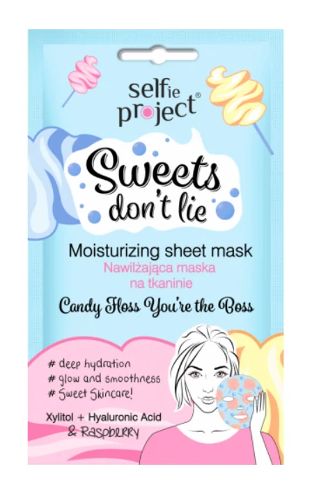 Masca de fata matifianta Cotton Candy You Are The Boss, 15ml, Selfie Project
