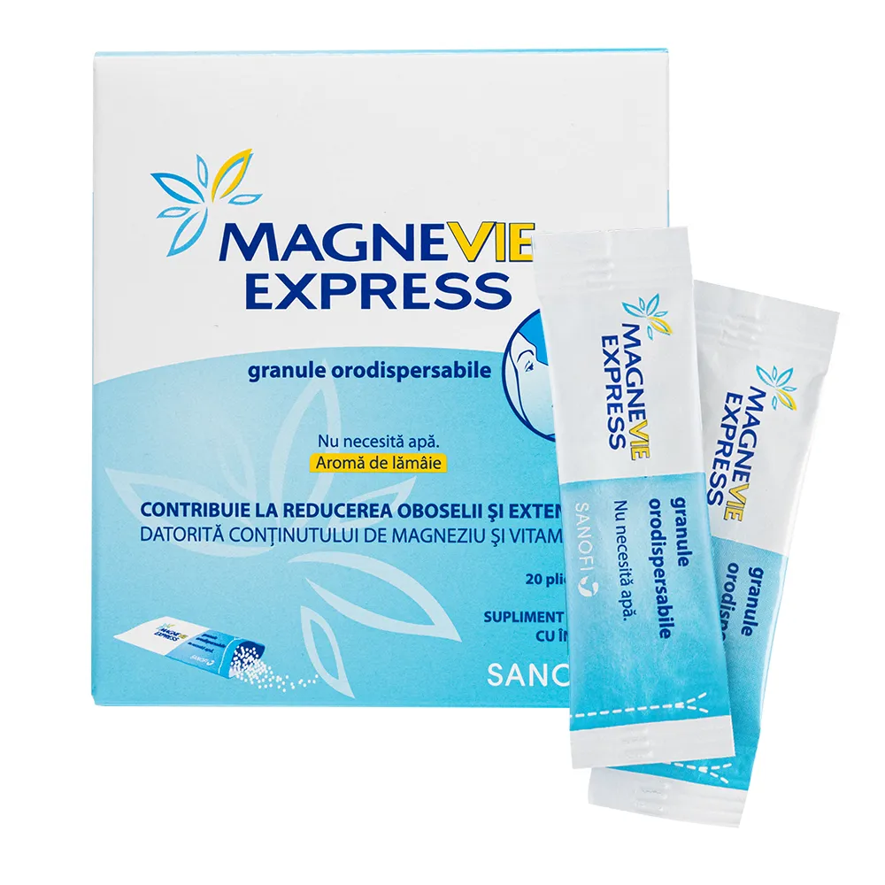 Magnevie Express, 20 plicuri, Sanofi 