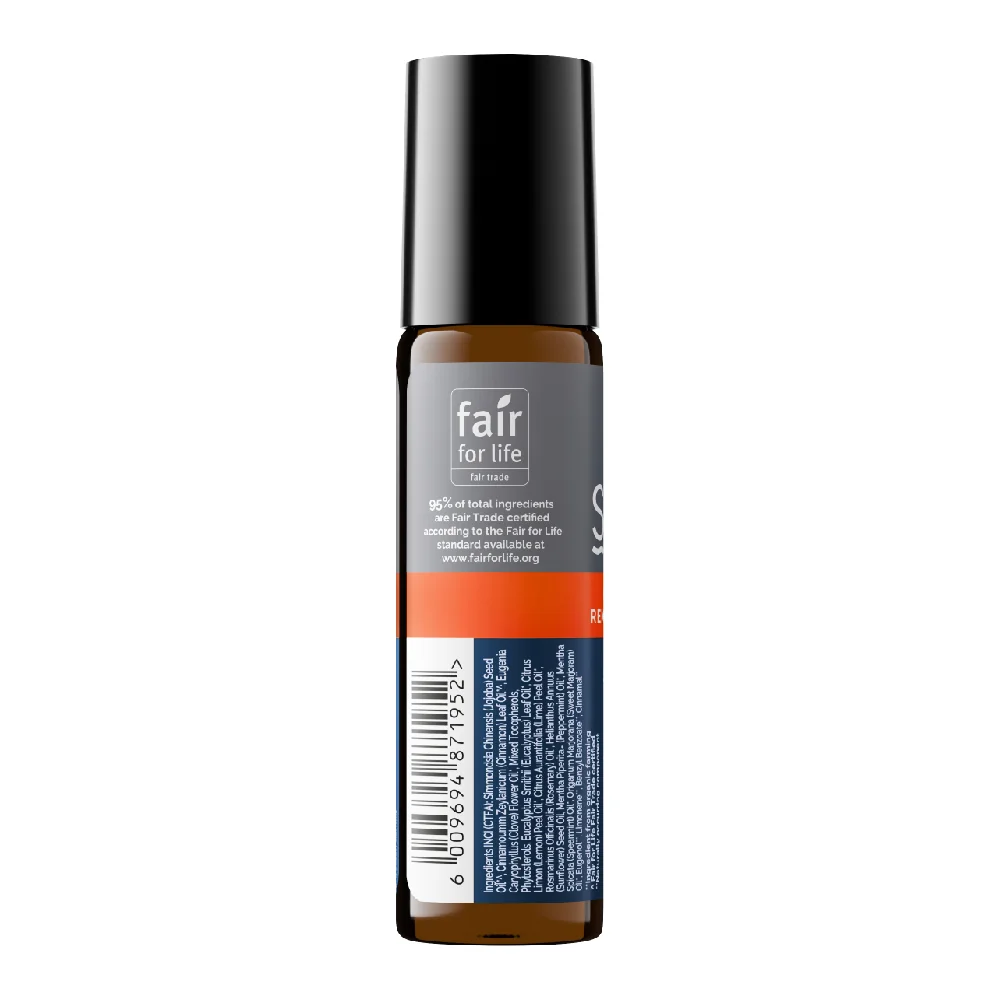 Roll-on cu uleiuri esentiale pure organince Ecocert imunitate Shield, 10ml, Soil