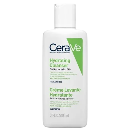 Gel de spalare hidratant piele normal-uscata Travel Size, 88ml, CeraVe
