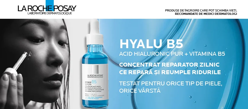 Ser concentrat antirid Hyalu B5, 30ml, La Roche-Posay Ser concentrat antirid Hyalu B5, 30ml, La Roche-Posay