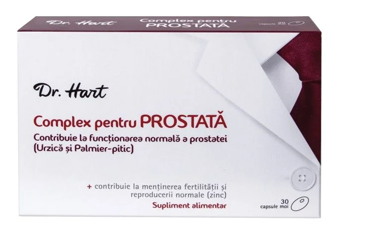 Dr.Hart Complex pentru Prostata, 30 capsule moi
