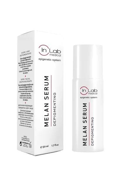 Ser pentru fata depigmentant Melan, 50ml, InLab Medical