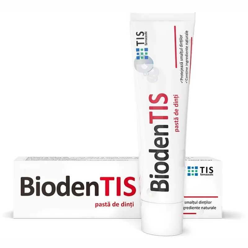 Pasta de dinti BiodenTIS, 50ml, Tis Farmaceutic